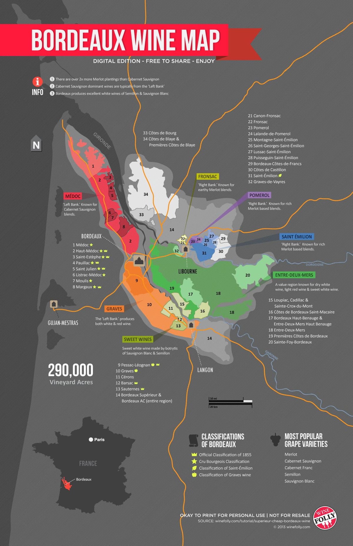 Bordeaux aoc რუკა